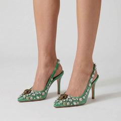 Décolleté KURT GEIGER Belgravia Slingback - Pale Green