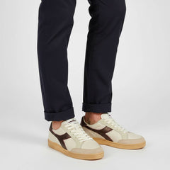 Sneaker DIADORA Prestige aged Italia 30123 - Bordeaux cuoio