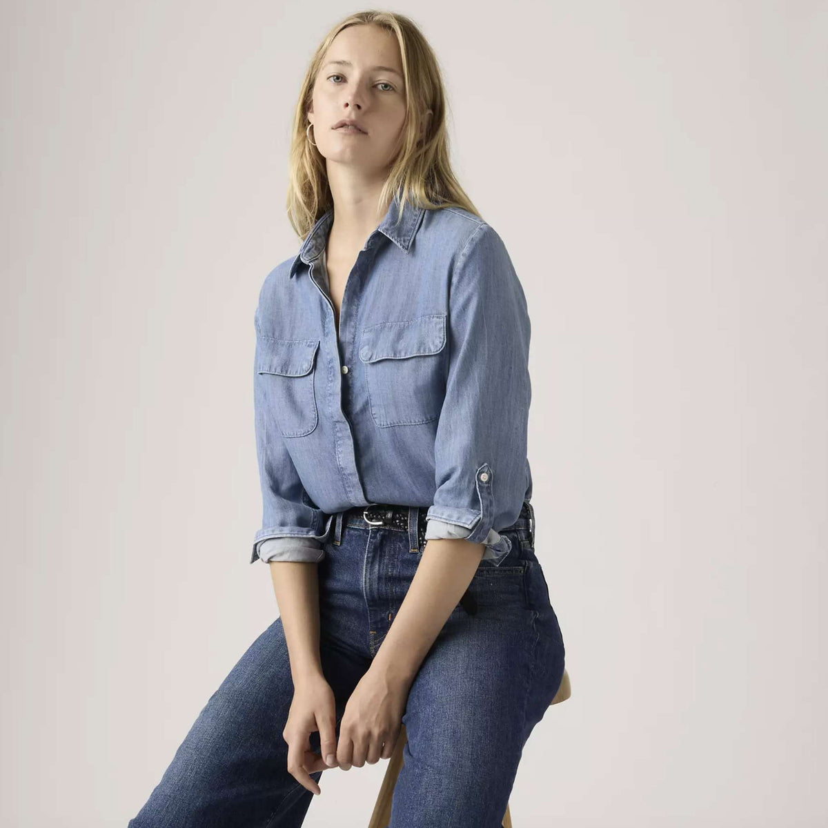 Camicia LEVI'S Eliane Utility 005NJ-0002 - Chill Girl Blu