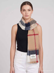 Sciarpa BARBOUR LSC0354 BR51 - Hessian Tartan