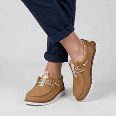 Sneaker HEY DUDE Wally Mesh Neutrals 45301 - Malt Brown/Multi