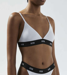 Strap Logo Triangolo GCDS - Optic White