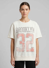 T-shirt BOWERY NYC Unisex - Brooklyn White