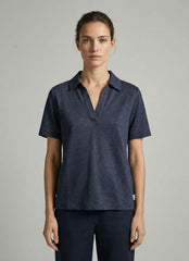 Polo ECOALF TROMS - Storm Blue