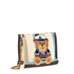 Borsa a mano RUE MADAM Marvin Clutch Summer - Multi Brown