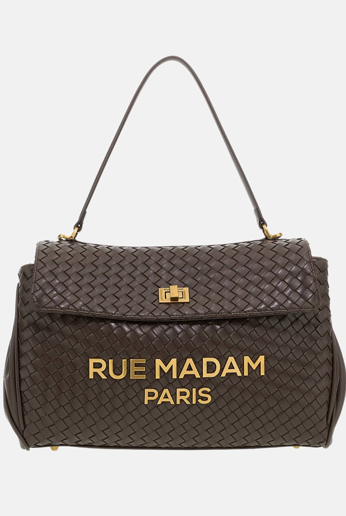 Borsa RUE MADAM LE JOURS XL MOTIF TOTE - Chocolate