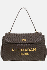 Borsa RUE MADAM LE JOURS XL MOTIF TOTE - Chocolate