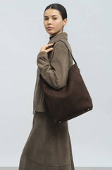 Borsa LANCASTER 530 - 57 Suède - Marron