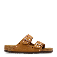 Ciabatta Birkenstock Arizona Suede 1031731 - Rivet Mink