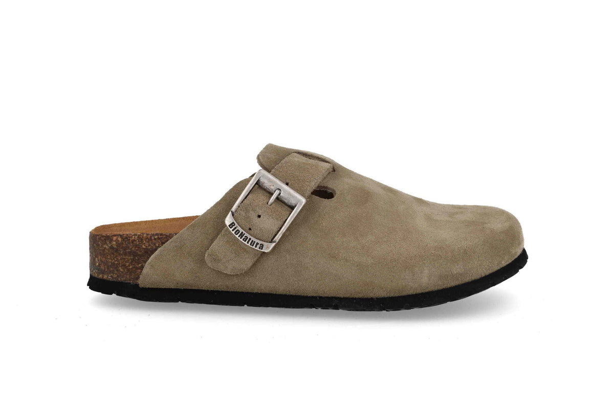 Ciabatta BIO NATURA 11 Vegas RX Vibram scamosciato - Taupe
