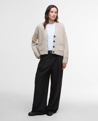 Cardigan Faye BARBOUR LKN1681 ST53 - Oatmeal