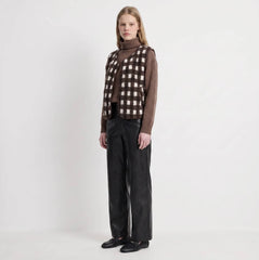 Gilet ARTLOVE ISERIE - Brown