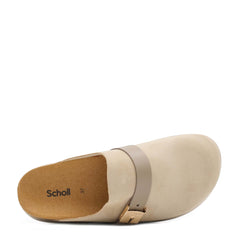 SCHOLL Ivy Buckle Clog - Camel