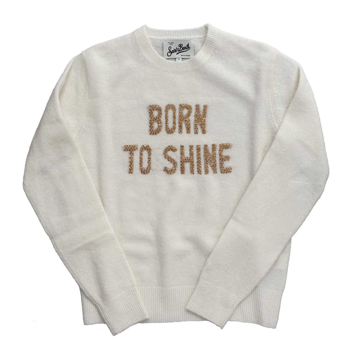 Maglione girocollo SAINT BARTH NEW QUEEN ALPACA - Born Shine 04028I