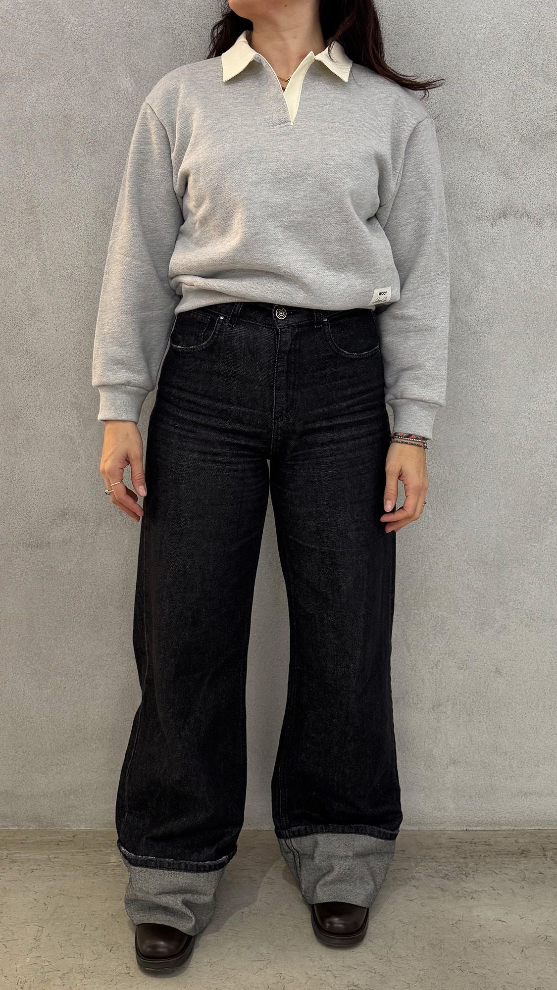 Maglione polo WOC Sarasota - Grigio