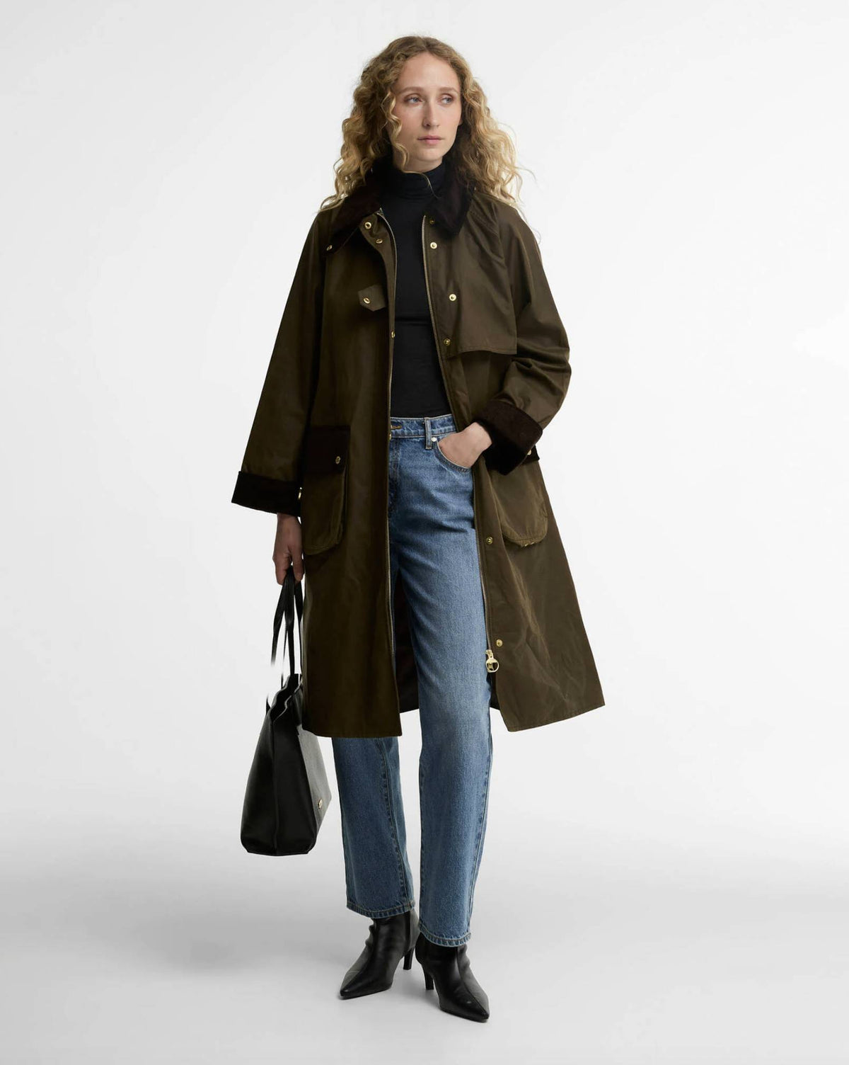 Giacca cerata BARBOUR Kirklees LWX1570 SN91 - Beech/Ancient