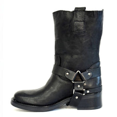 Stivale Biker OVYE ICMIA142 - Nero