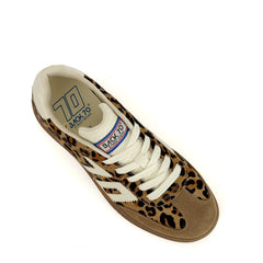 Sneaker BACK 70 BOSTON P01 - Leopard/Cuoio/Milk