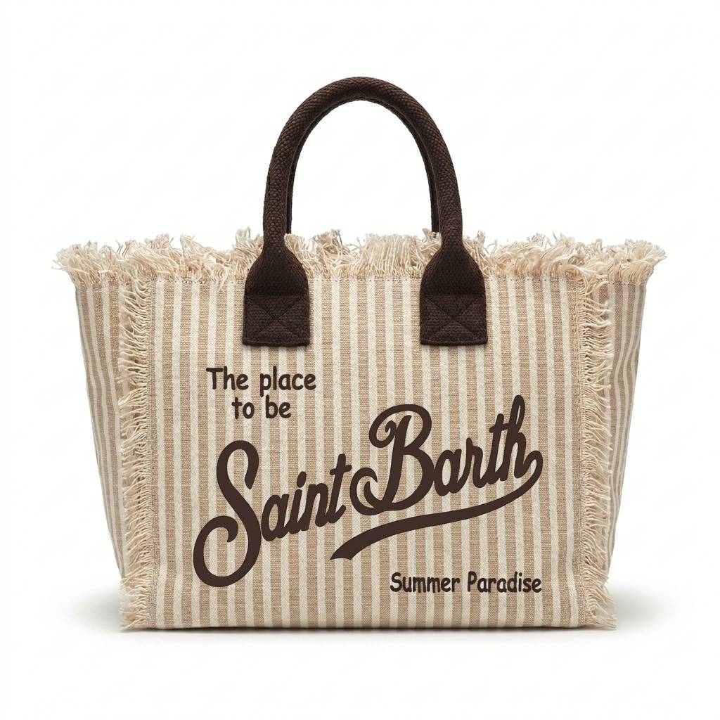 Borsa a mano SAINT BARTH COLETTE 03450L - Beige/Marrone