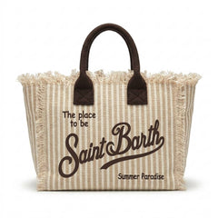Borsa a mano SAINT BARTH COLETTE 03450L - Beige/Marrone