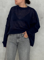 Maglioncino over Voile KNITEREE KNW2510MA - Night