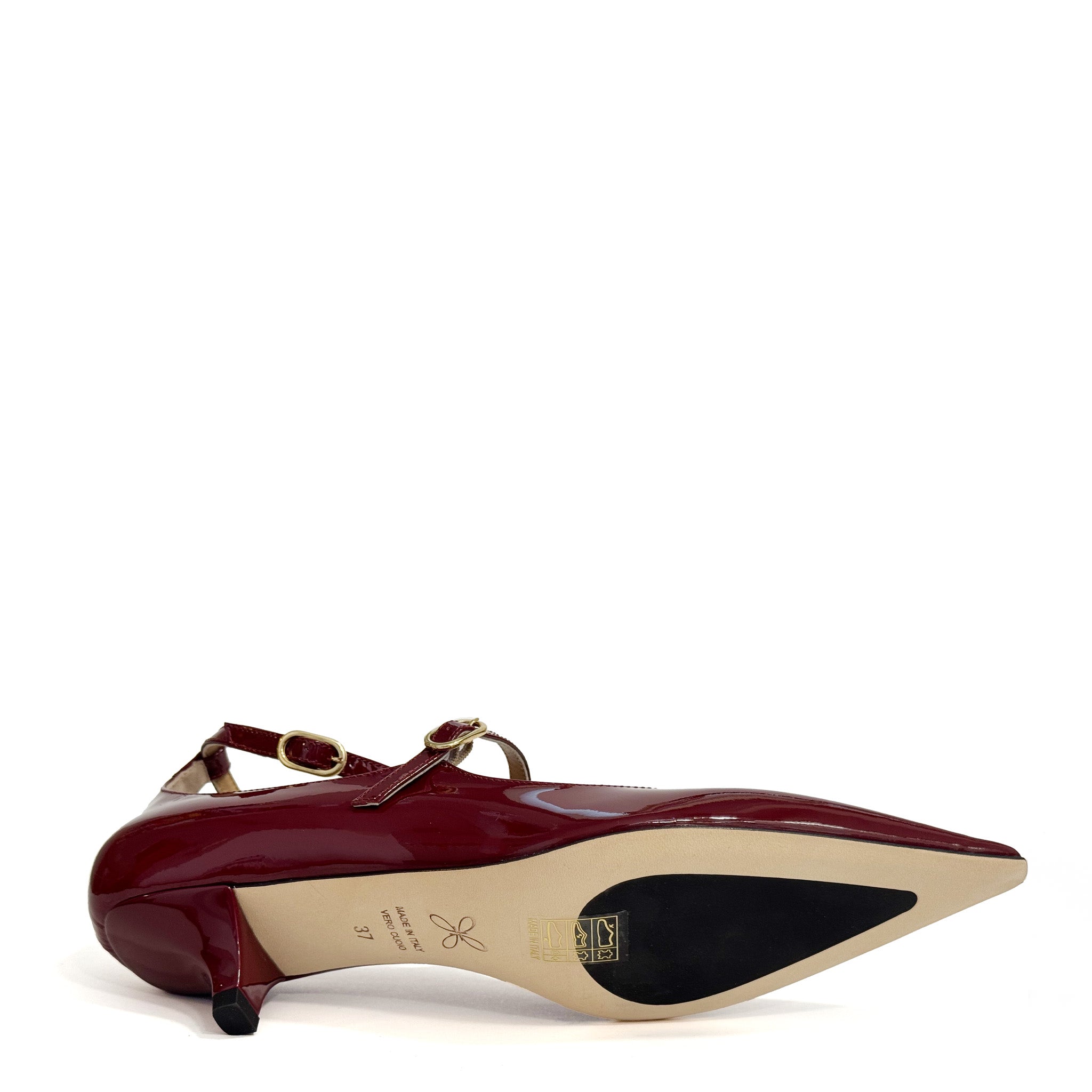 PROSPERINE 2514 Decollete Bordeaux paint