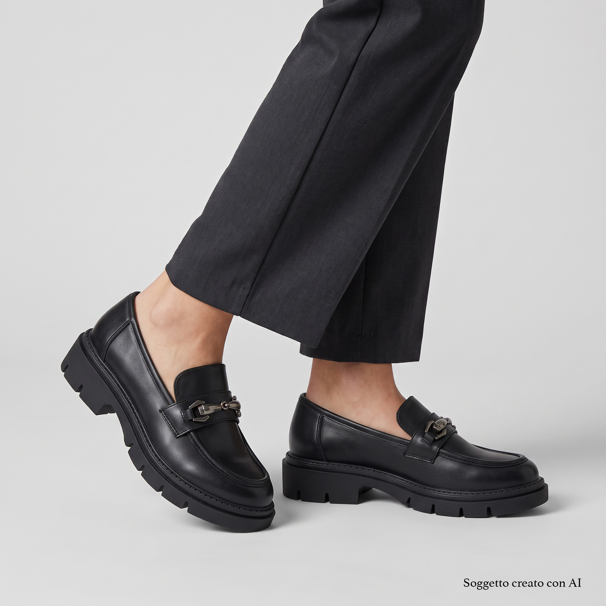 Mocassino GOLD&GOLD FS06 - Nero