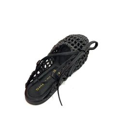 Ballerina SHADDY 251376 rafia - Black