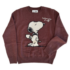 Maglione SAINT BARTH NEW QUEEN - Snoopy Caffè 04144I
