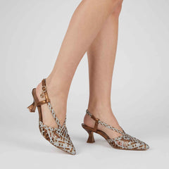 Décolleté GOLD&GOLD GK256 - Oro/Silver/Bronzo