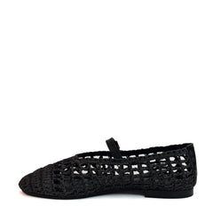 Ballerina SHADDY 251375 rafia - Black