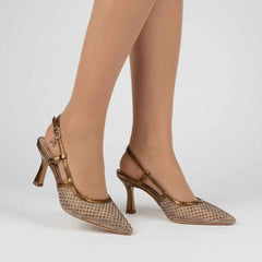 Décolleté GOLD&GOLD GD391 - Bronzo