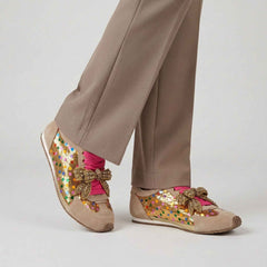 Sneaker KURT GEIGER Islington Bow - Gold