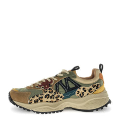 Sneaker FLOWER MOUNTAIN SOLIN W - Brown/Military/Black/Pony