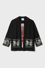 Giacca in maglia GAELLE PARIS GAABW07202 - Nero