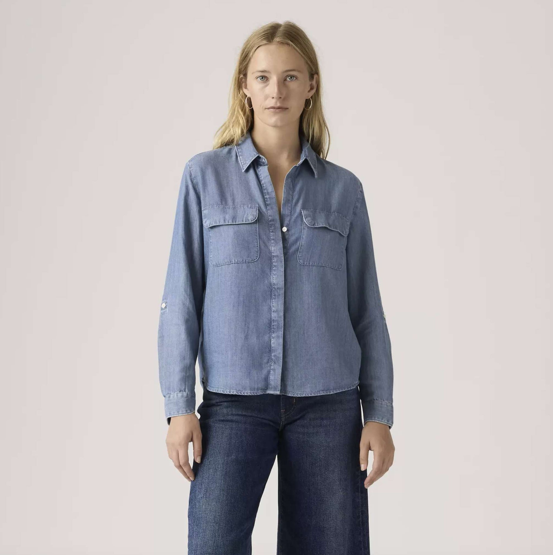 GRMLRPT Magliette 3/4 Manica Bluse da Donne Scollo a V Camicetta Tinta GRMLRPT Magliette 3/4 Manica Bluse da Donne Scollo a V Camicetta Tinta