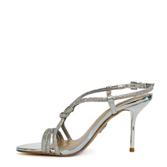 Sandalo con tacco STEVE MADDEN REGALE - Silver