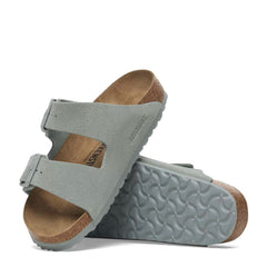 Ciabatta Birkenstock Arizona suede 1029215 - Pure Sage