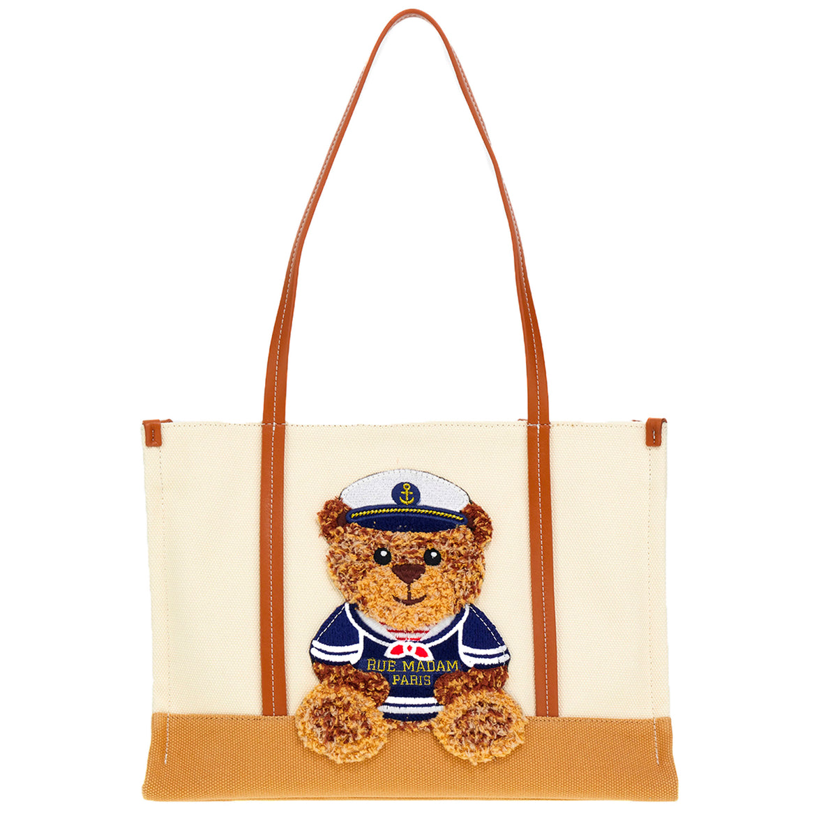 Borsa a spalla RUE MADAM Marvin Shopping Summer - Bicolor Cookie