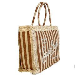 Borsa a spalla SAINT BARTH VANITY STRAW - 00175H