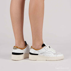 Sneaker D.A.T.E. TORNEO W - Colored White-Cuoio