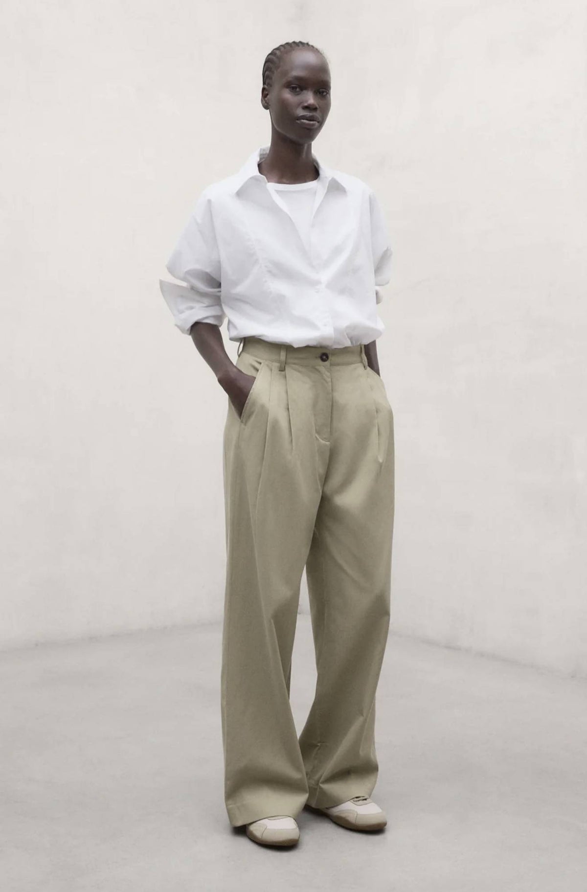 Pantalone ECOALF MIEL COTTON - Camel