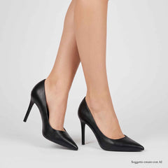 Décolleté GOLD&GOLD GU371 - Nero