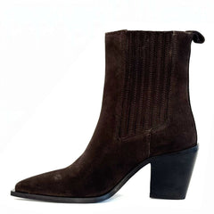 Texano DIVINE FOLLIE 68059 - Camoscio Testa di moro