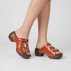 Zoccolo SCHOLL Pescura Amelie - Mattone