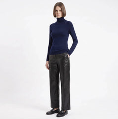 Pull collo alto ARTLOVE CALINE - Navy