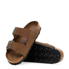 Ciabatta BIRKENSTOCK Arizona SFB 1030865 - Suede Dark Tea