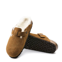 Ciabatta BIRKENSTOCK Boston Shearling 1001141 - Mink