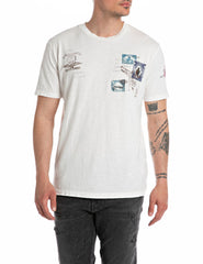 T-Shirt REPLAY M6807.000.22336G.869 - White