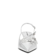 Slingback STEVE MADDEN LIANA - Silver Crinkle